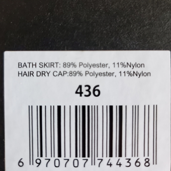 Bath Set NIB 3 pieces Purple Wrap, Hair Towel, Sleep Mask - Picture 4 of 5